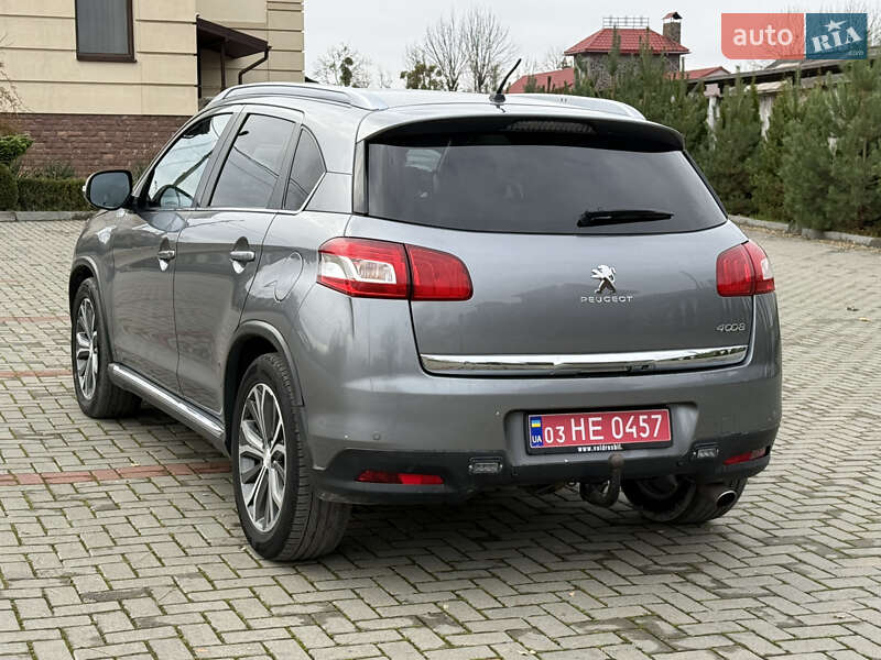 Внедорожник / Кроссовер Peugeot 4008 2012 в Золочеве