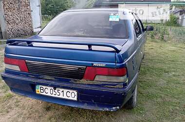 Седан Peugeot 405 1992 в Бориславі