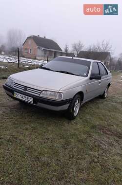 Седан Peugeot 405 1989 в Мостиске