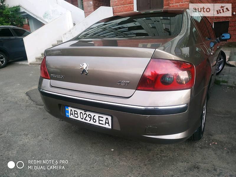 Седан Peugeot 407 2006 в Киеве