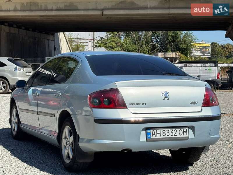 Седан Peugeot 407 2005 в Дніпрі