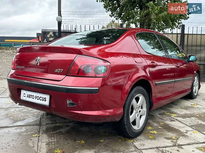 Седан Peugeot 407 2007 в Киеве фото 5 Седан Peugeot 407 2007 в Киеве