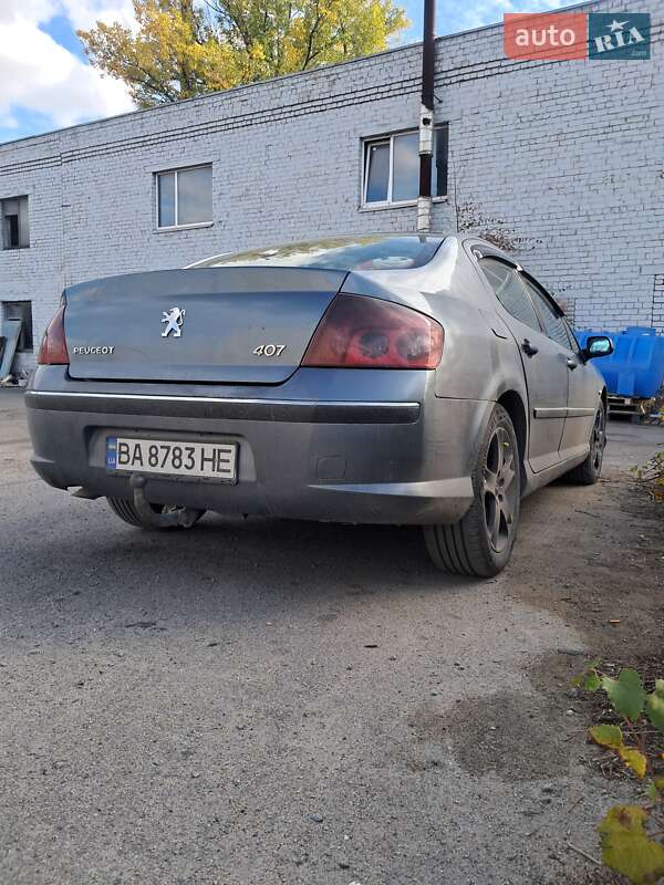 Седан Peugeot 407 2005 в Кропивницком фото 2 Седан Peugeot 407 2005 в Кропивницком