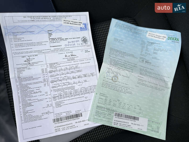 Мікровен Peugeot 5008 2011 в Івано-Франківську