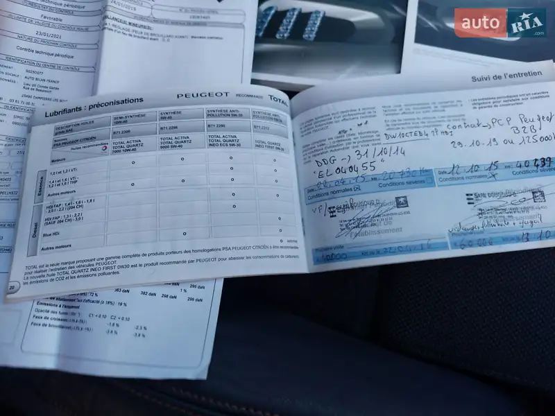 Универсал Peugeot 508 RXH 2014 в Гайвороне документ
