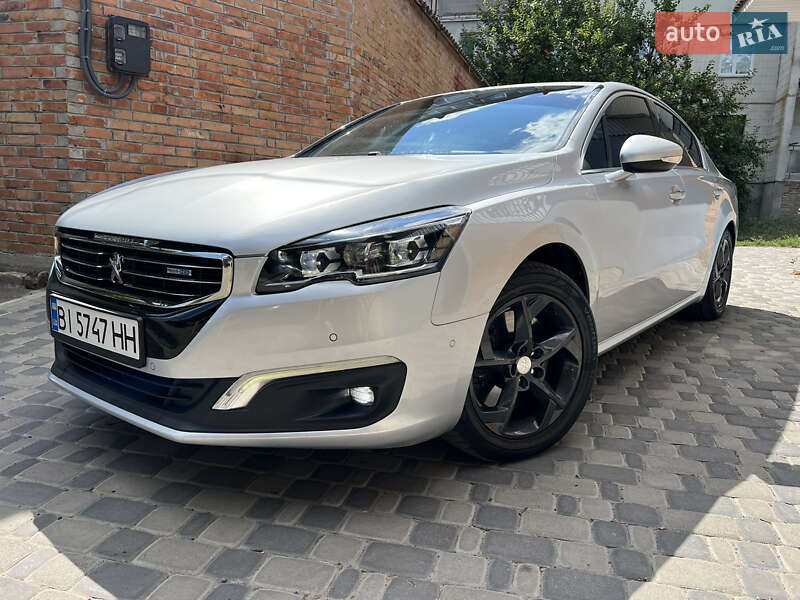 Седан Peugeot 508 2015 в Полтаві