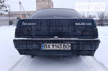 Седан Peugeot 605 1991 в Хмельницком