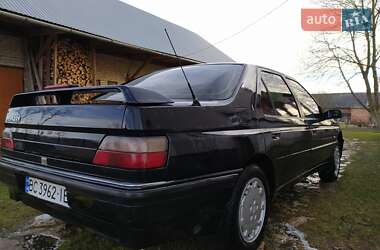 Седан Peugeot 605 1993 в Жидачове