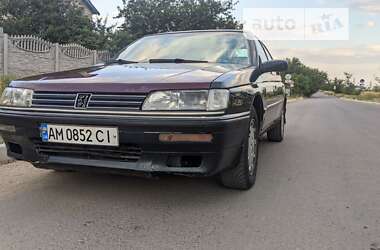 Седан Peugeot 605 1990 в Николаеве