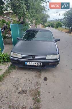 Седан Peugeot 605 1991 в Умані