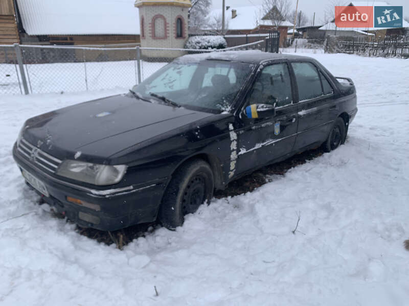 Седан Peugeot 605 1991 в Надворной