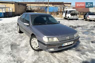 Седан Peugeot 605 1994 в Киеве