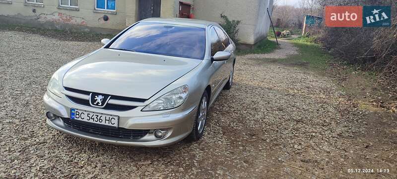 Седан Peugeot 607 2005 в Новому Розділі