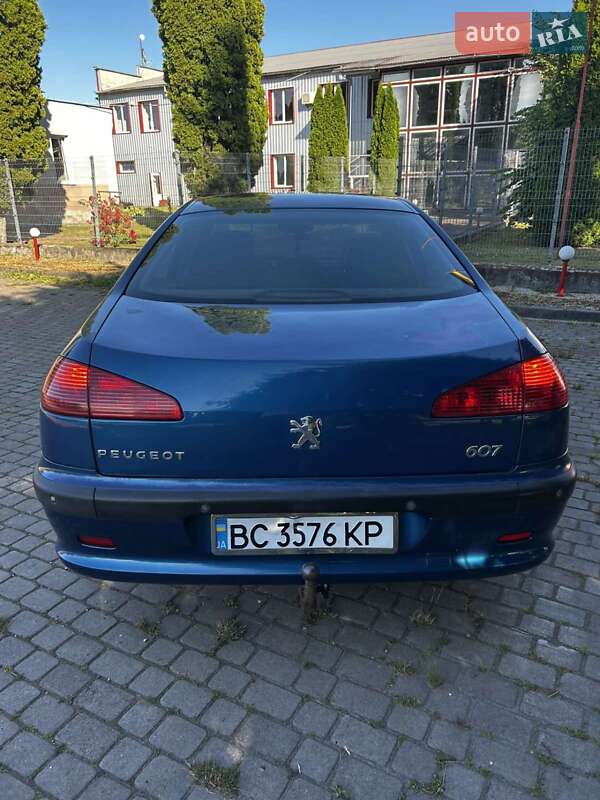 Седан Peugeot 607 2001 в Львові