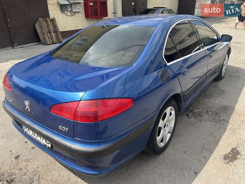 Седан Peugeot 607 2003 в Харькове