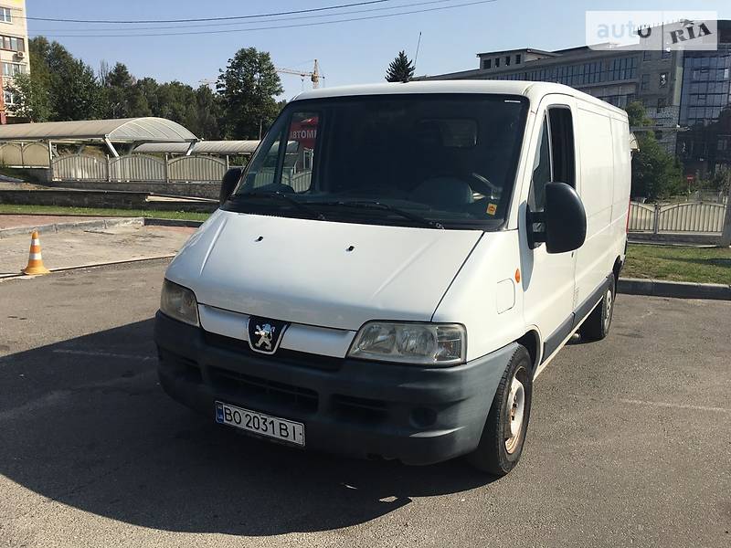 Грузопассажирский фургон Peugeot Boxer 2003 в Тернополе