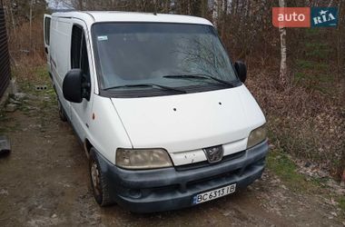 Грузовой фургон Peugeot Boxer 2002 в Львове