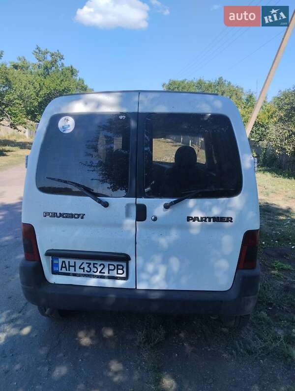 Минивэн Peugeot Partner 2002 в Кривом Роге