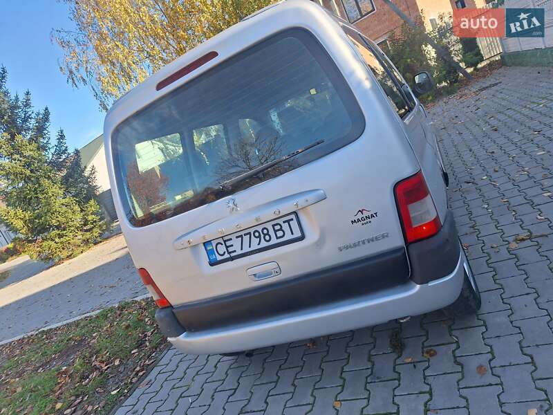 Мінівен Peugeot Partner 2007 в Чернівцях фото 14 Мінівен Peugeot Partner 2007 в Чернівцях