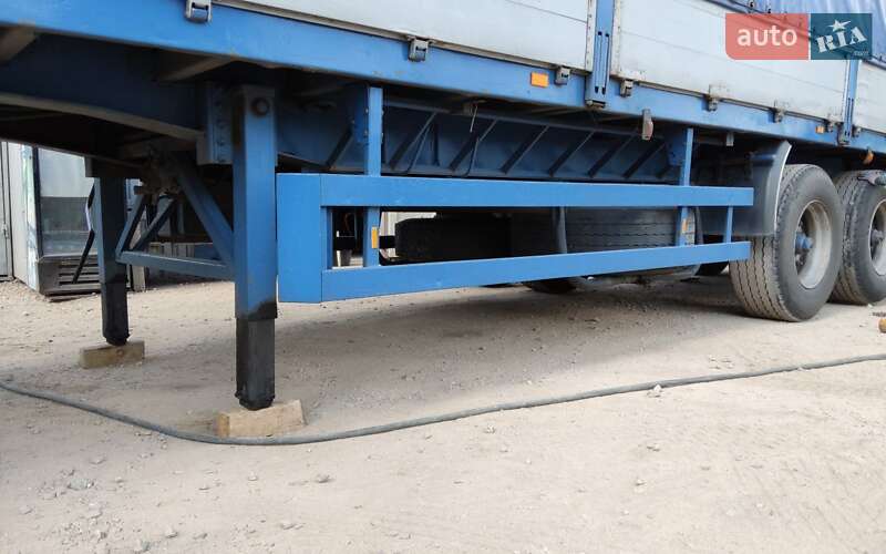 Тентованный борт (штора) - полуприцеп Piacenza S33 1993 в Днепре