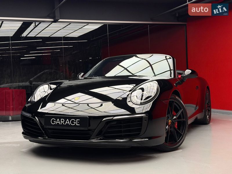 Кабриолет Porsche 911 2018 в Киеве