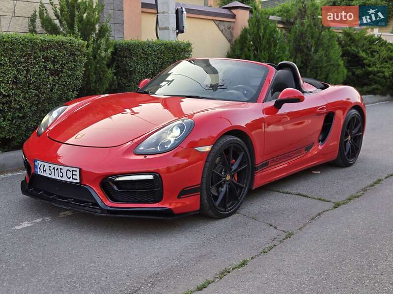 Родстер Porsche Boxster 2014 в Дніпрі