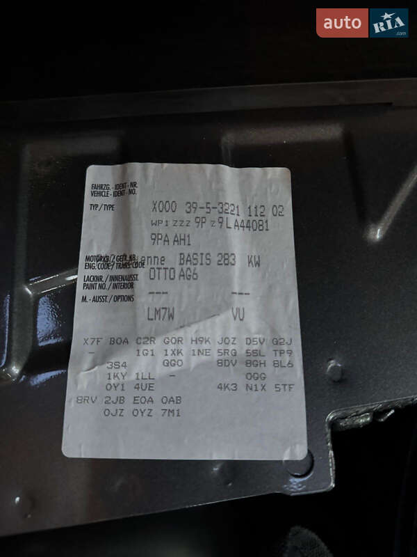 Внедорожник / Кроссовер Porsche Cayenne 2008 в Кривом Роге