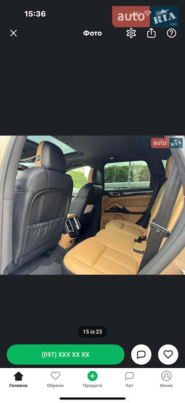Позашляховик / Кросовер Porsche Cayenne 2015 в Києві
