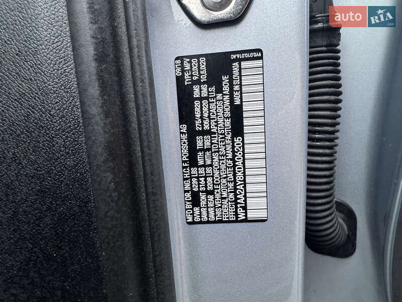Внедорожник / Кроссовер Porsche Cayenne 2018 в Луцке