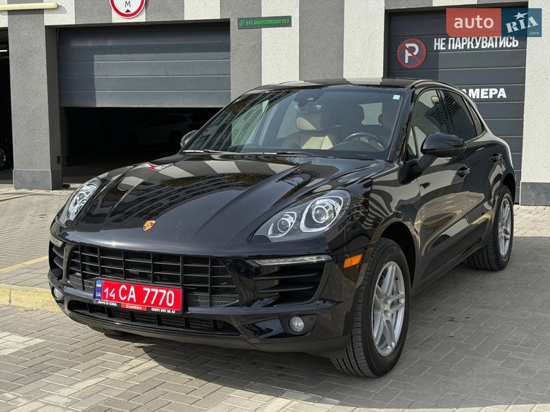 Внедорожник / Кроссовер Porsche Macan 2016 в Львове