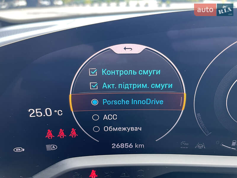 Седан Porsche Taycan 2020 в Львове