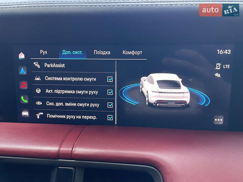 Седан Porsche Taycan 2020 в Львове