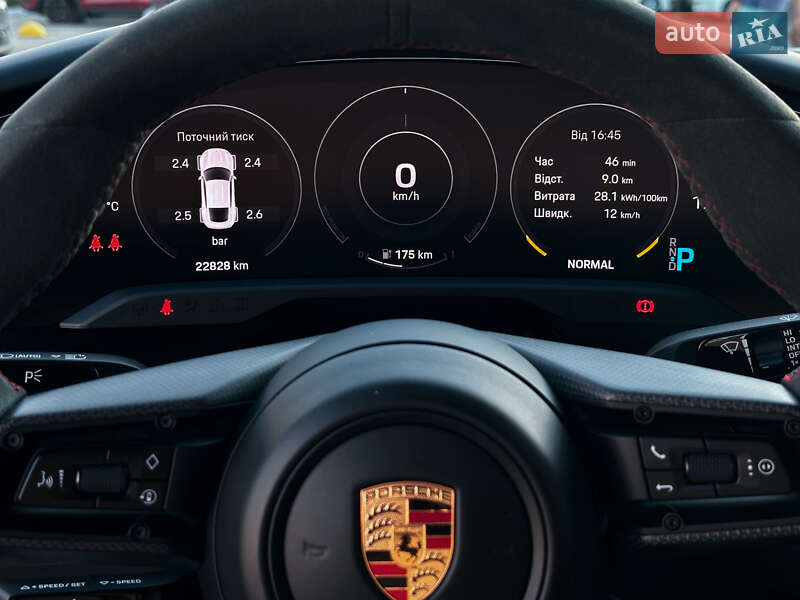 Седан Porsche Taycan 2023 в Одесі