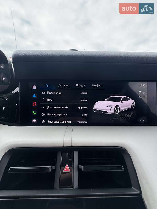 Седан Porsche Taycan 2021 в Луцке
