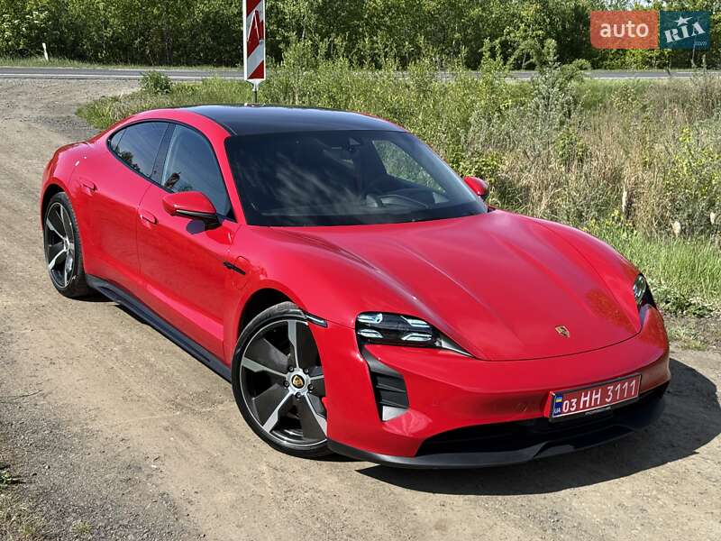 Седан Porsche Taycan 2022 в Києві