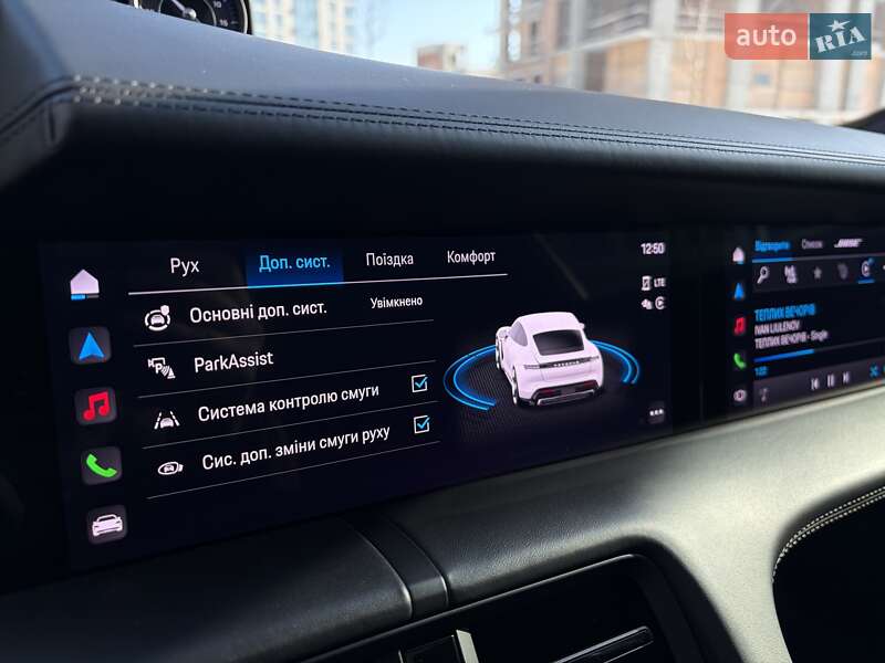 Седан Porsche Taycan 2021 в Киеве