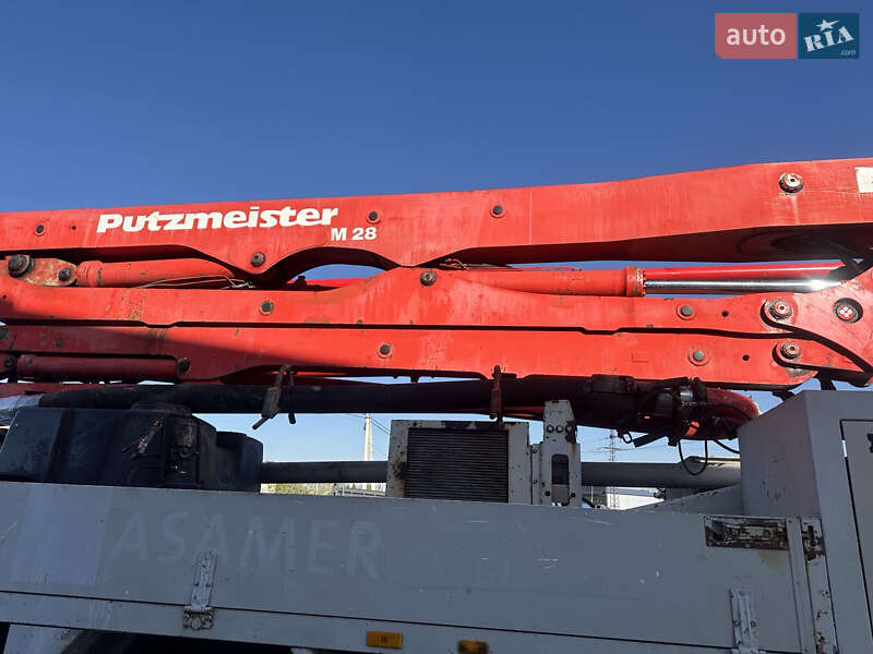 Бетононасос Putzmeister BSF 2007 в Львове