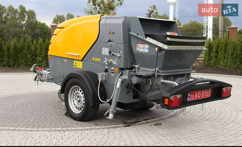 Бетононасос Putzmeister P 715 2019 в Стрию
