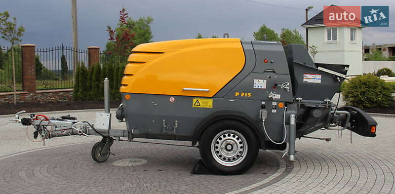 Бетононасос Putzmeister P 715 2019 в Стрию