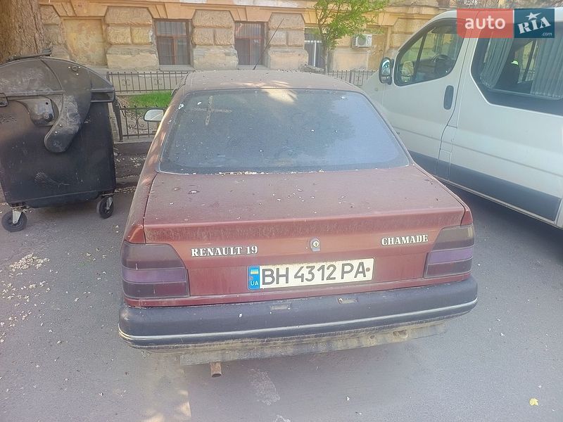 Седан Renault 19 1991 в Одесі