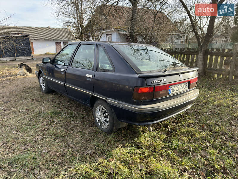 Хэтчбек Renault 21 1990 в Березному фото 4 Хэтчбек Renault 21 1990 в Березному