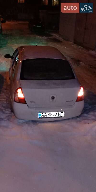 Седан Renault Clio Symbol 2007 в Киеве