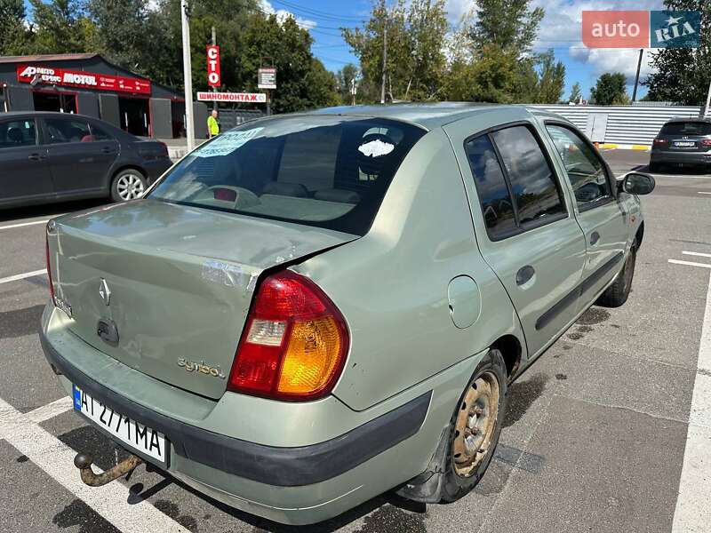 Седан Renault Clio Symbol 2002 в Ирпене