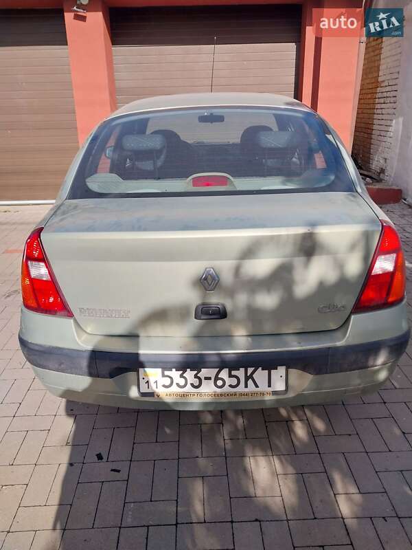 Седан Renault Clio Symbol 2003 в Киеве