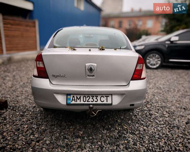 Седан Renault Clio Symbol 2007 в Бердичеве