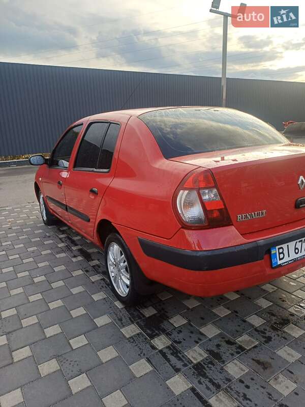 Седан Renault Clio Symbol 2005 в Полтаві