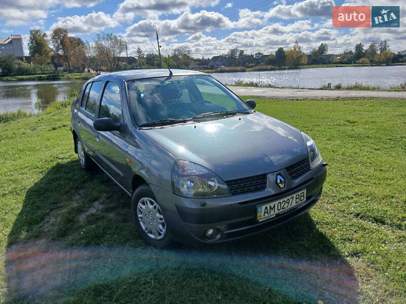 Седан Renault Clio Symbol 2004 в Житомирі фото 2 Седан Renault Clio Symbol 2004 в Житомирі