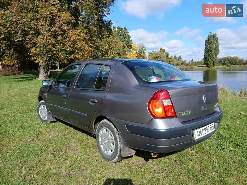 Седан Renault Clio Symbol 2004 в Житомирі фото 3 Седан Renault Clio Symbol 2004 в Житомирі