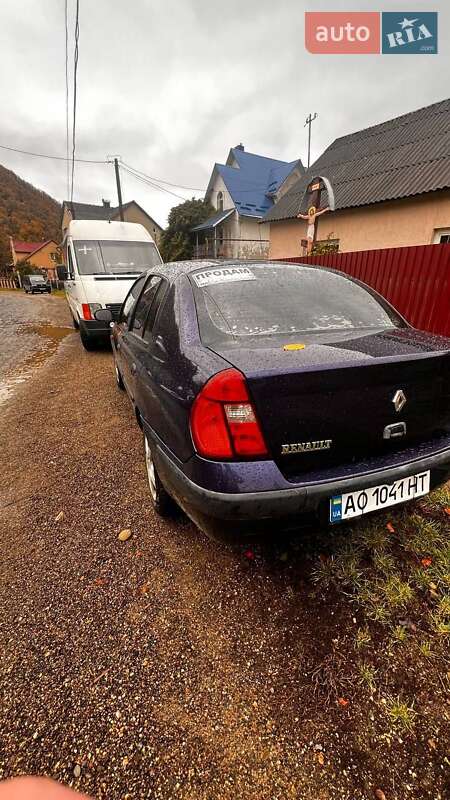 Седан Renault Clio Symbol 2003 в Хусті