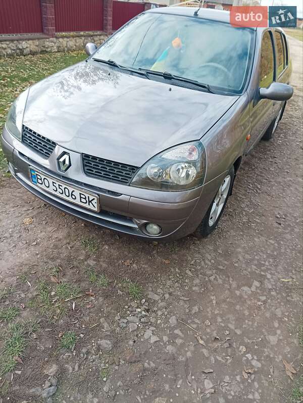 Седан Renault Clio Symbol 2002 в Тернополі фото Седан Renault Clio Symbol 2002 в Тернополі